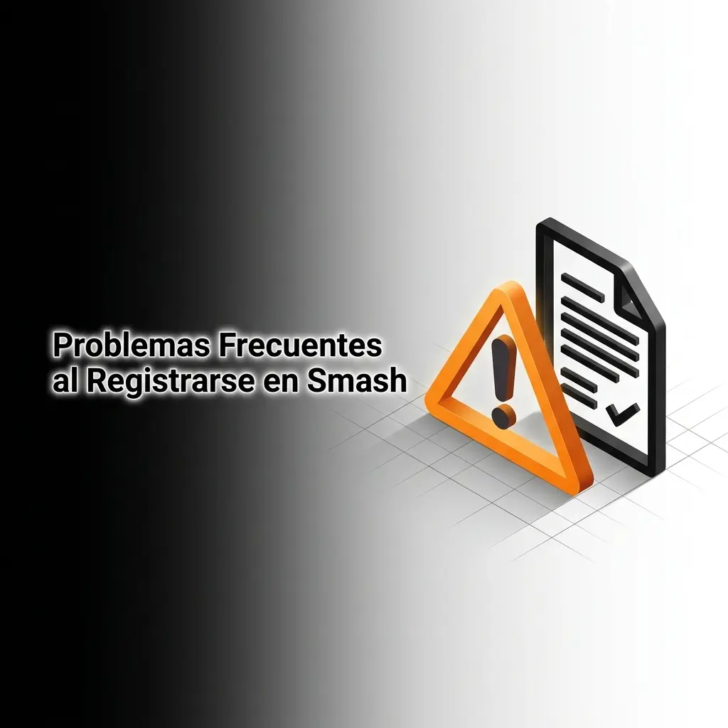 Problemas frecuentes al registrarse en Smash: correo, datos incorrectos, teléfono duplicado y cuenta bloqueada
