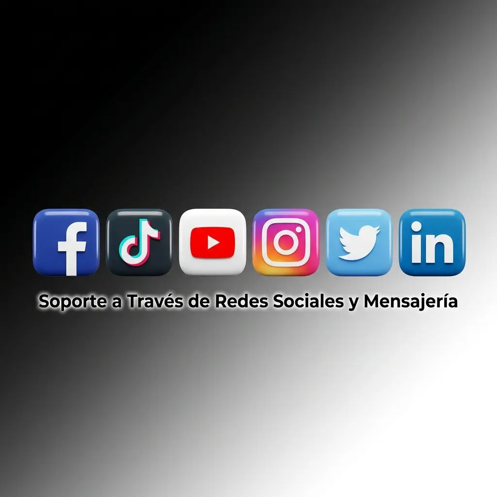 Soporte de Smash vía redes sociales: Telegram, Facebook, Instagram y X para consultas y atención al cliente