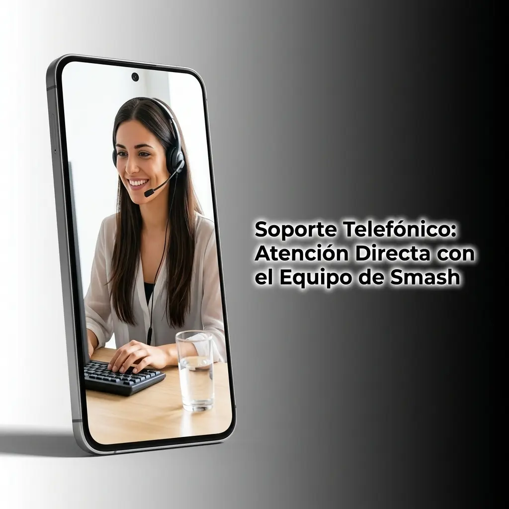 Soporte telefónico de Smash: atención directa con agentes especializados para resolver incidencias urgentes
