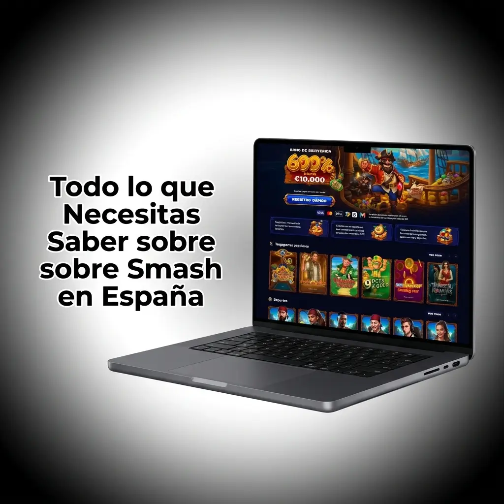 Plataforma Smash de apuestas y casino online en España con app móvil, seguridad SSL y cobertura deportiva