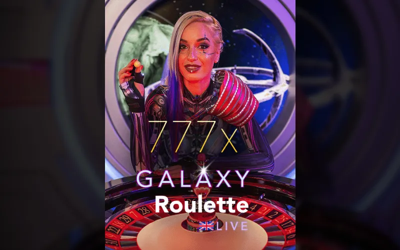 Embárcate en un viaje en busca de grandes premios con el juego 777x Galaxy Roulette en Smash.