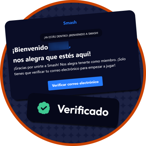 Completa el proceso de verificación para garantizar la seguridad de tus pagos en Smash.