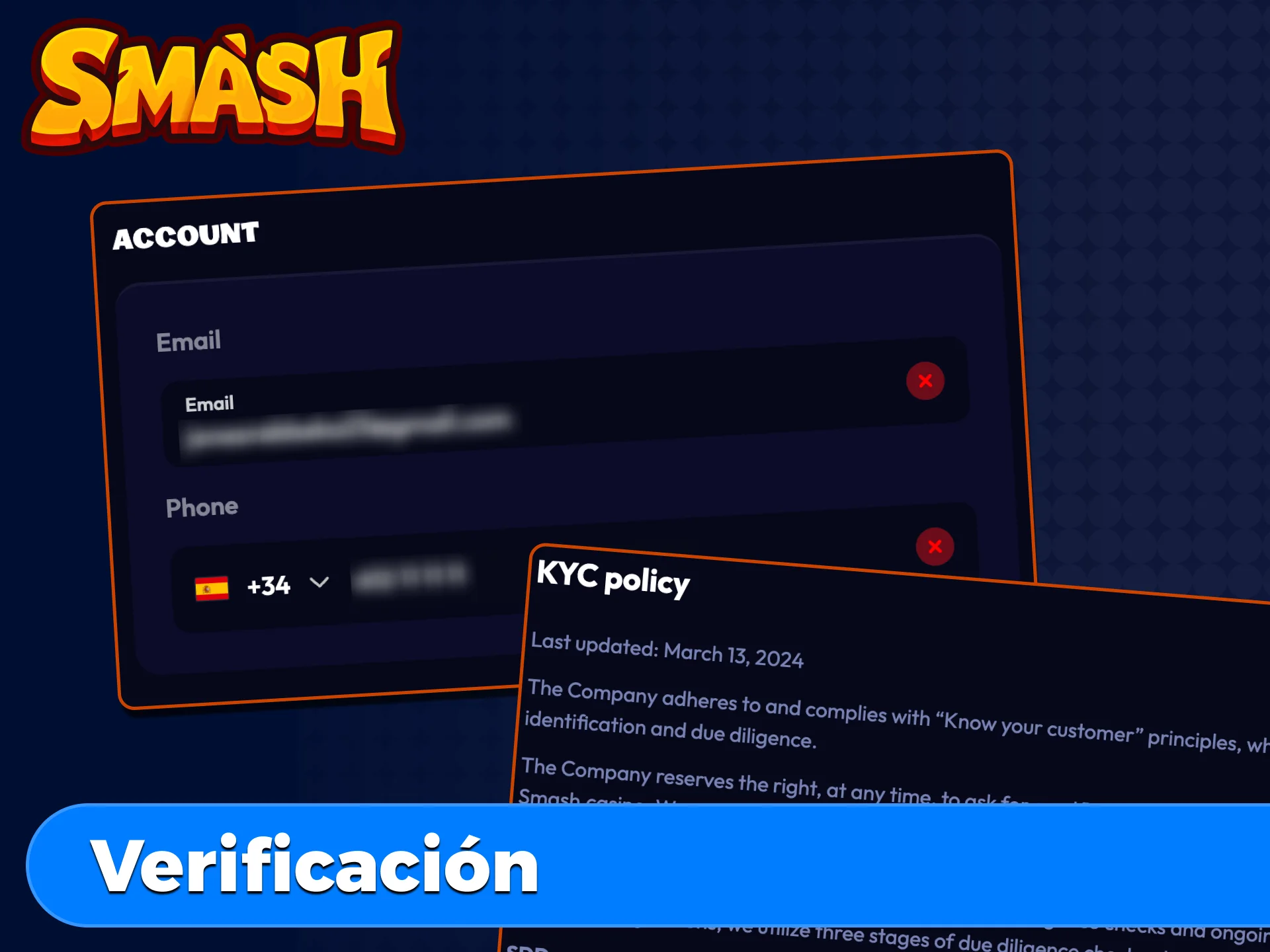 Completa el proceso de verificación de cuenta en Smash fácilmente.